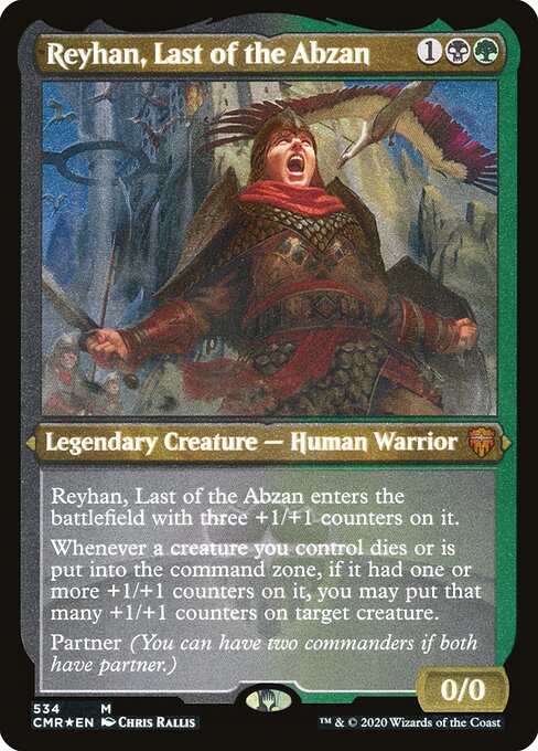 Reyhan, Last of the Abzan (CMR 534) [Commander Legends]