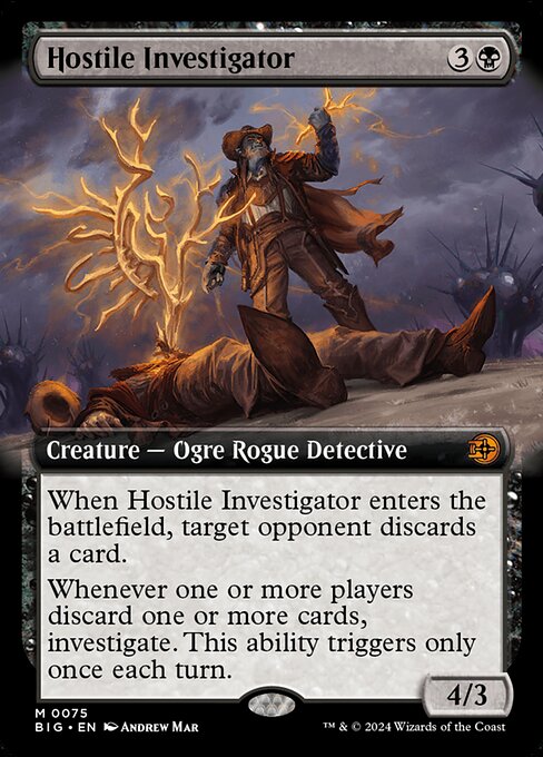 Hostile Investigator (BIG 75) [The Big Score]