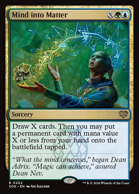 Mind into Matter (SOS 202) [Secrets of Strixhaven]