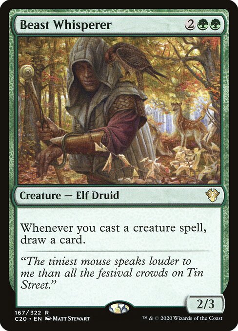 Beast Whisperer (C20 167) [Commander 2020]