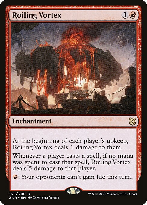Roiling Vortex (ZNR 156) [Zendikar Rising]