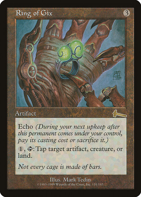 Ring of Gix (ULG 131) [Urza's Legacy]
