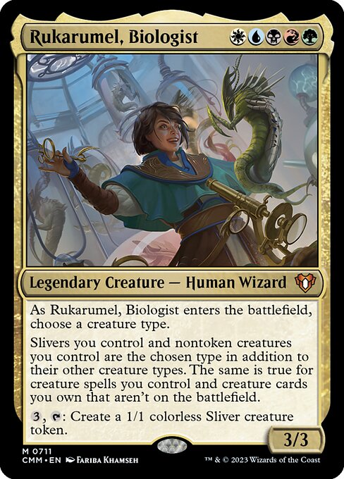 Rukarumel, Biologist (CMM 711) [Commander Masters]