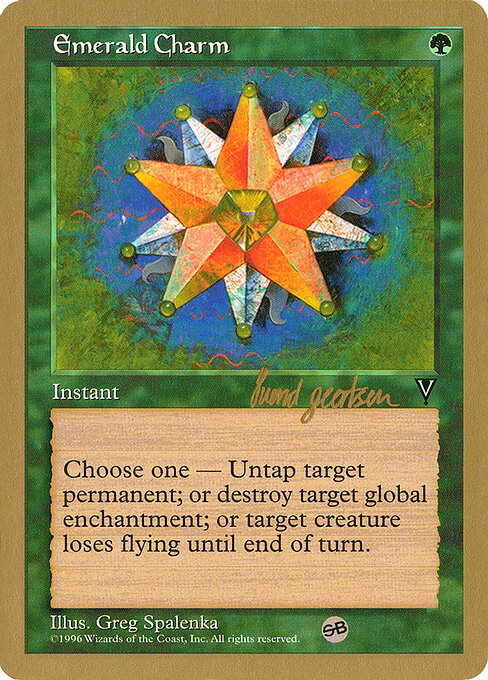 Emerald Charm (WC97 sg106sb) [World Championship Decks 1997]