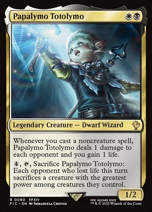 Papalymo Totolymo (FIC 90) [Final Fantasy Commander]