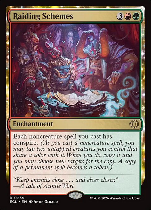Raiding Schemes (ECL 239) [Lorwyn Eclipsed]