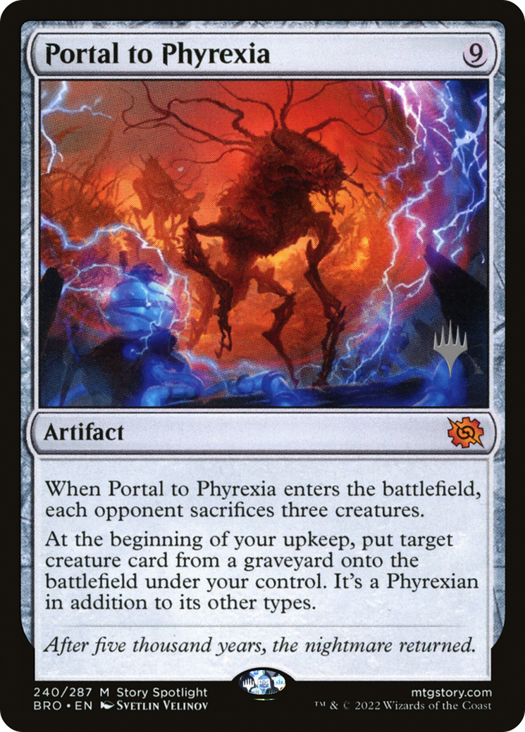 Portal to Phyrexia (Promo Pack) [The Brothers' War Promos]