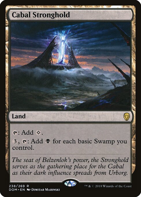 Cabal Stronghold (DOM 238) [Dominaria]