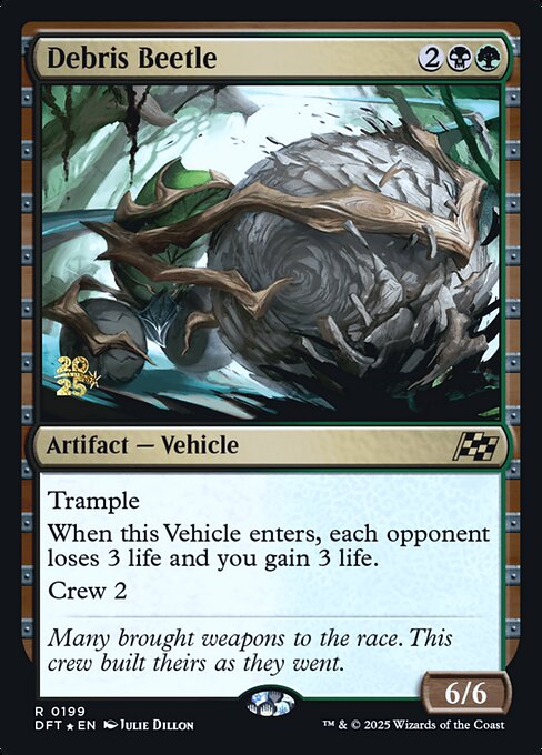 Debris Beetle (PDFT 199s) [Aetherdrift Promos]