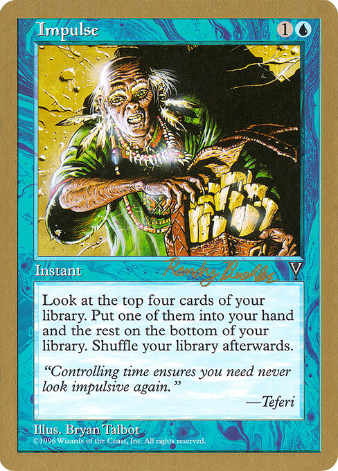 Impulse (WC98 rb34) [World Championship Decks 1998]