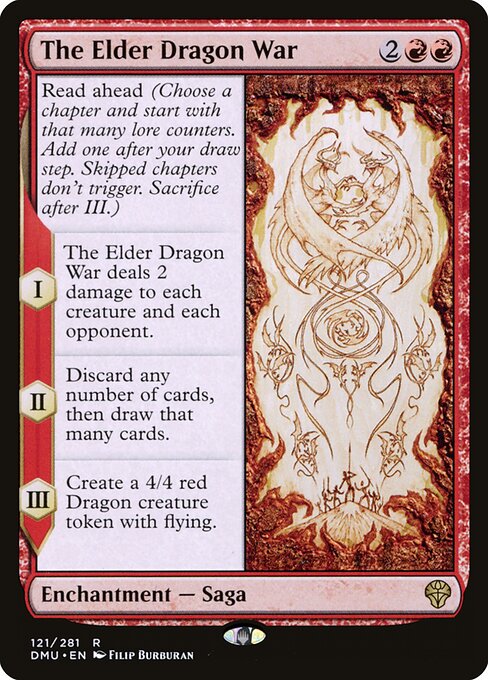 The Elder Dragon War (DMU 121) [Dominaria United]