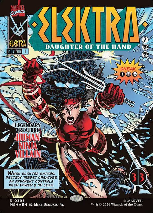 Elektra, Daughter of the Hand (MSH 395) [Marvel Super Heroes]