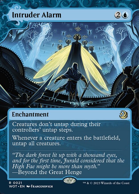 Intruder Alarm (WOT 21) [Wilds of Eldraine: Enchanting Tales]