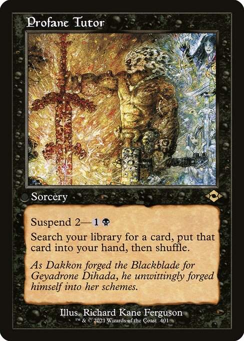 Profane Tutor (MH2 401) [Modern Horizons 2]