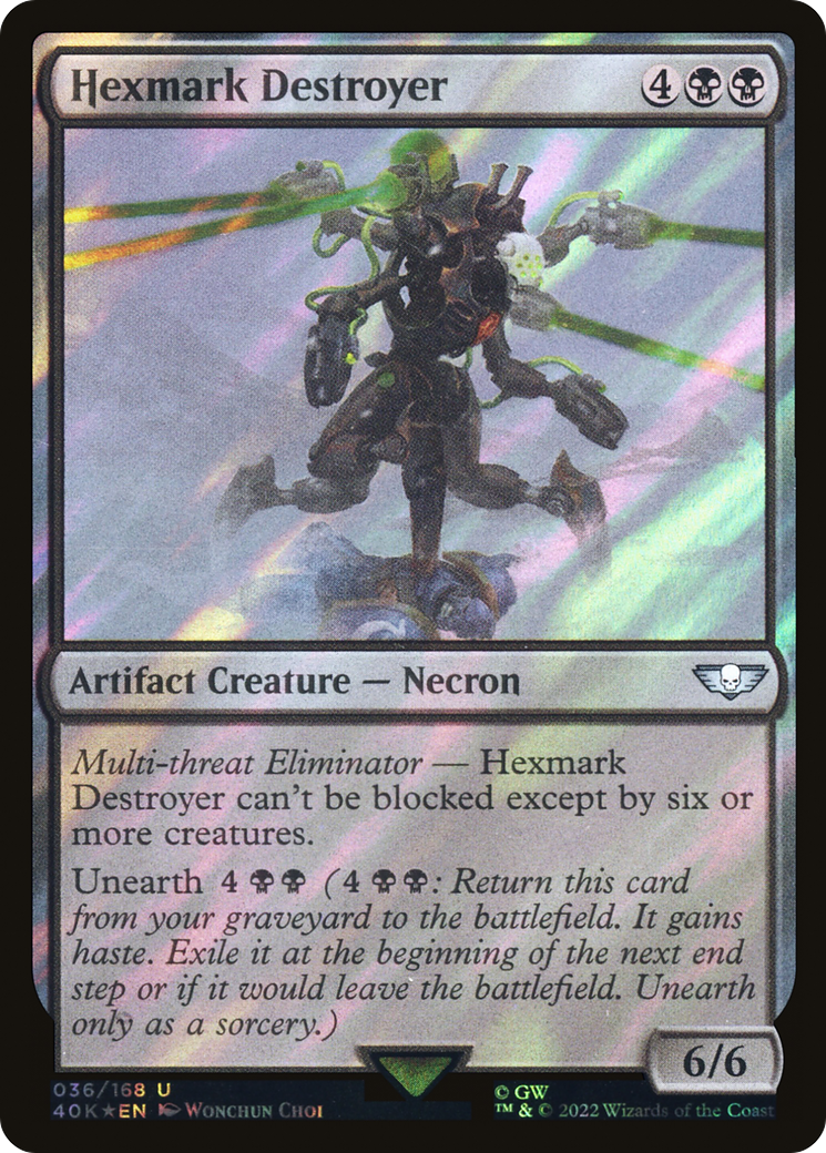 Hexmark Destroyer (Surge Foil) [Warhammer 40,000]
