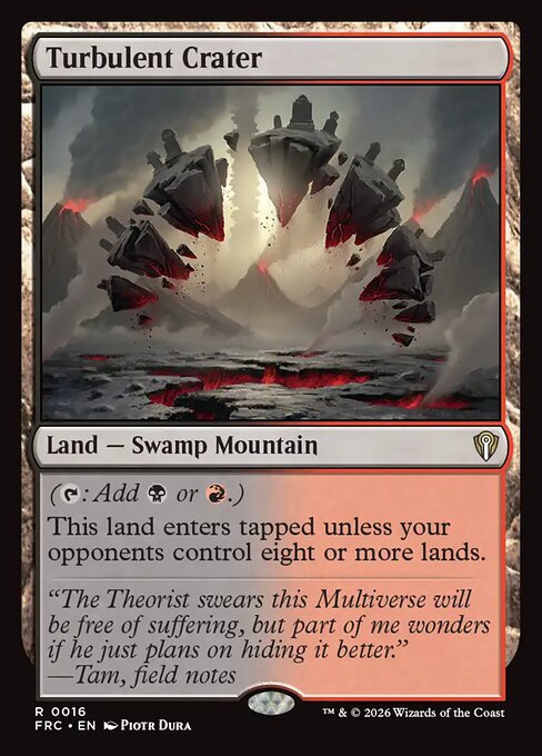 Turbulent Crater (FRC 16) [Reality Fracture Commander]