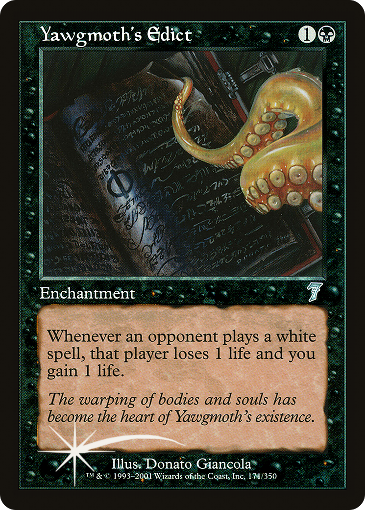 Yawgmoth's Edict [Seventh Edition]
