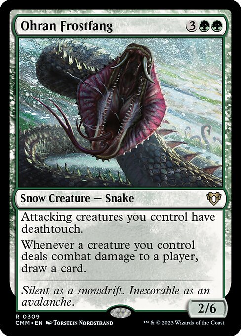 Ohran Frostfang (CMM 309) [Commander Masters]
