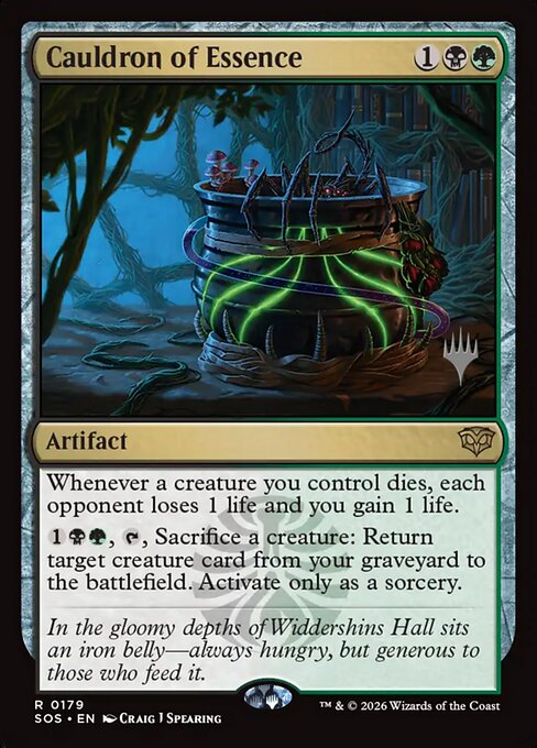 Cauldron of Essence (PSOS 179p) [Secrets of Strixhaven Promos]
