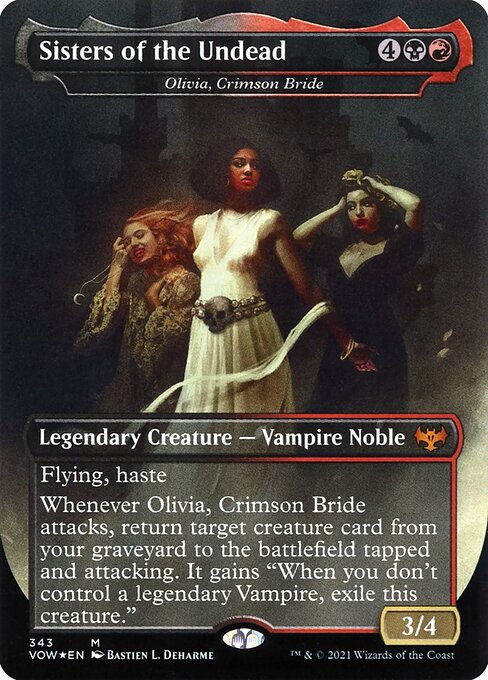 Olivia, Crimson Bride (VOW 343) [Innistrad: Crimson Vow]