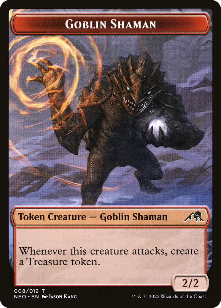 Goblin Shaman Token [Kamigawa: Neon Dynasty Tokens]