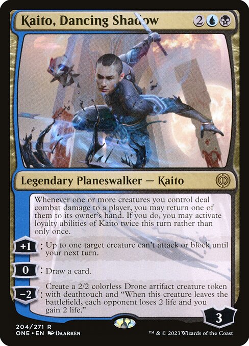 Kaito, Dancing Shadow (ONE 204) [Phyrexia: All Will Be One]