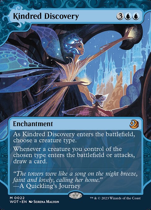 Kindred Discovery (WOT 22) [Wilds of Eldraine: Enchanting Tales]