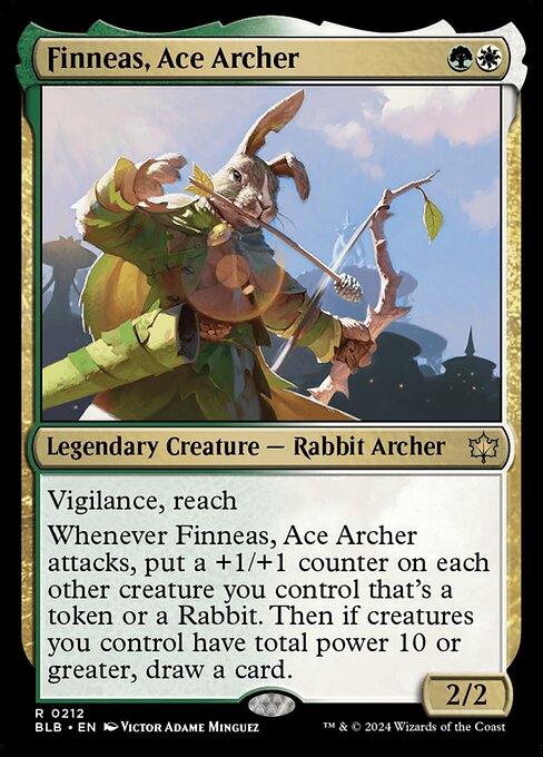 Finneas, Ace Archer (BLB 212) [Bloomburrow]