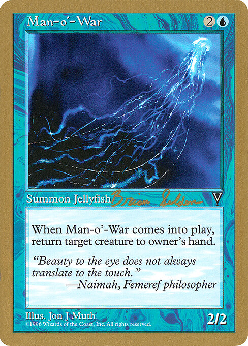Man-o'-War (WC98 bs37) [World Championship Decks 1998]