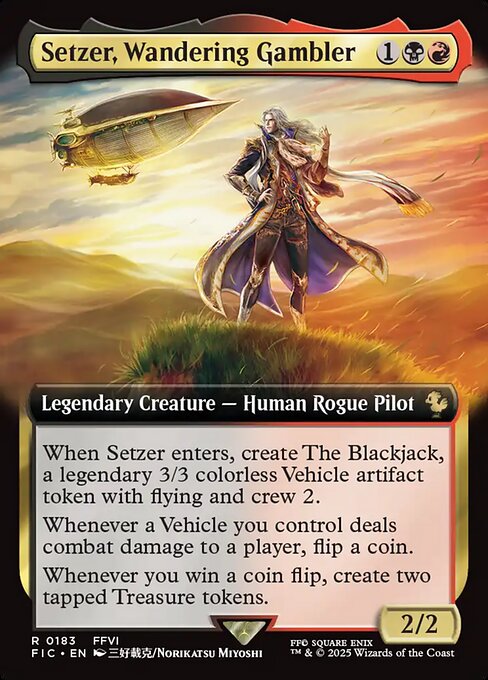 Setzer, Wandering Gambler (FIC 183) [Final Fantasy Commander]