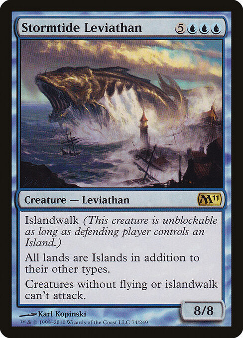 Stormtide Leviathan (M11 74) [Magic 2011]