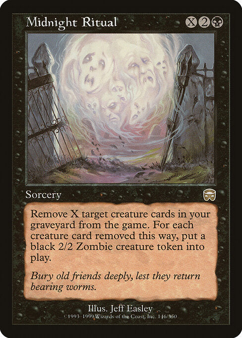 Midnight Ritual (MMQ 146) [Mercadian Masques]
