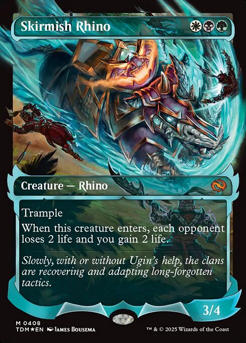 Skirmish Rhino (TDM 408) [Tarkir: Dragonstorm]