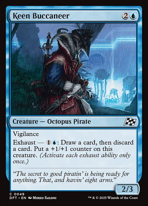Keen Buccaneer (DFT 48) [Aetherdrift]