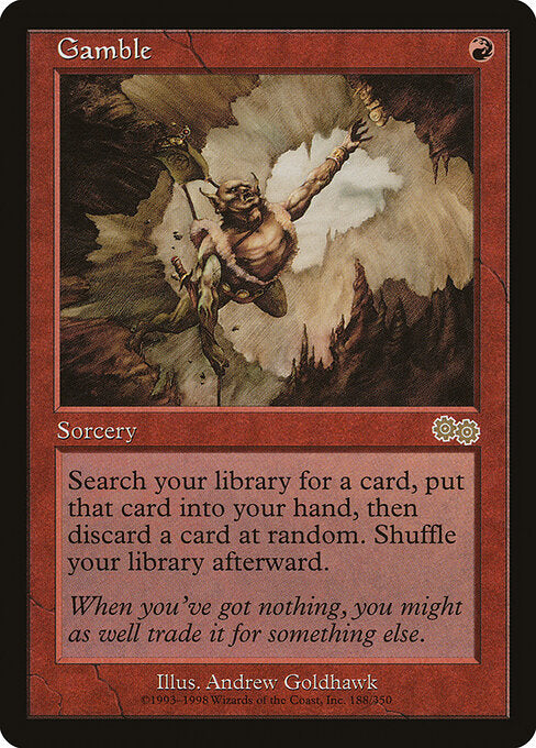 Gamble (USG 188) [Urza's Saga]