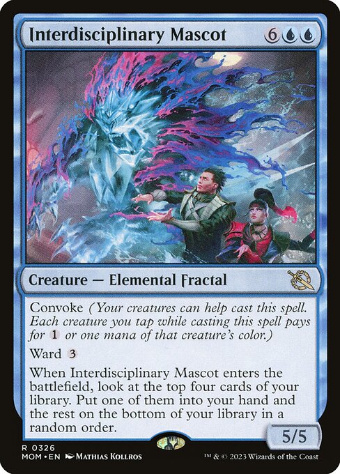 Interdisciplinary Mascot (MOM 326) [March of the Machine]