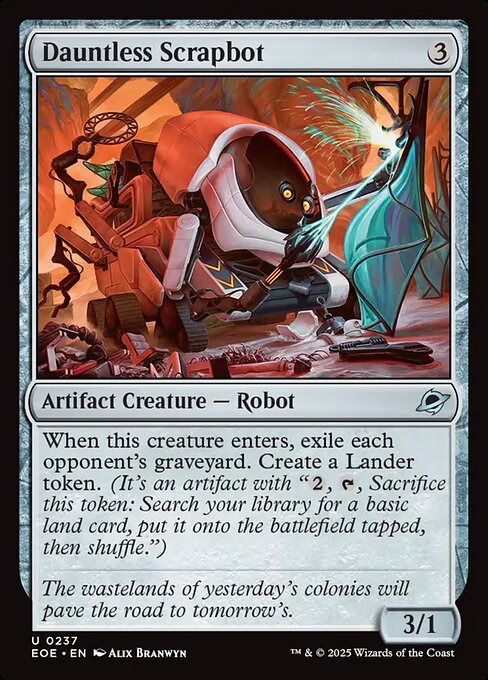 Dauntless Scrapbot (EOE 237) [Edge of Eternities]