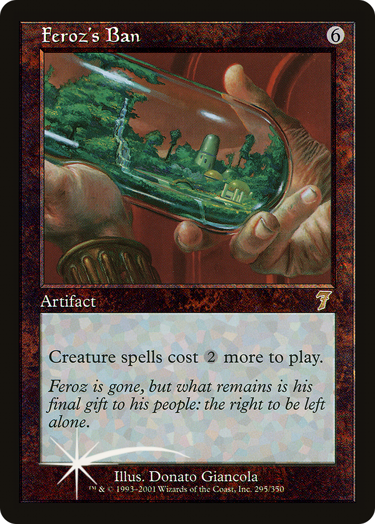 Feroz's Ban [Seventh Edition]