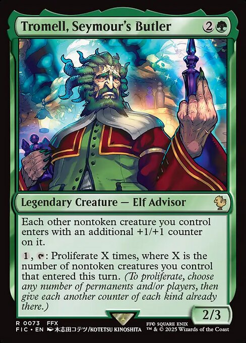 Tromell, Seymour's Butler (FIC 73) [Final Fantasy Commander]