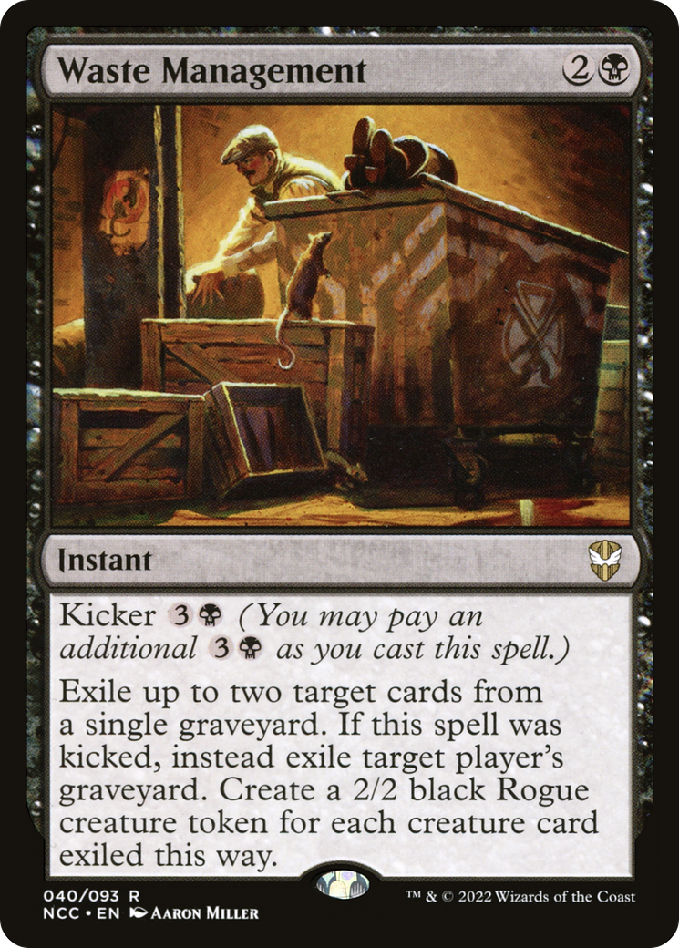 Waste Management [Streets of New Capenna Commander]