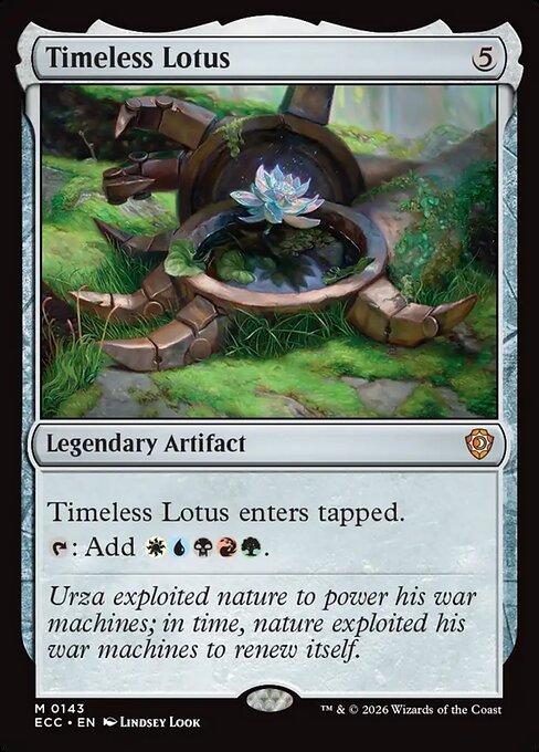 Timeless Lotus (ECC 143) [Lorwyn Eclipsed Commander]