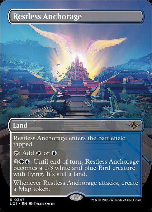 Restless Anchorage (Borderless) (LCI 347) [The Lost Caverns of Ixalan]
