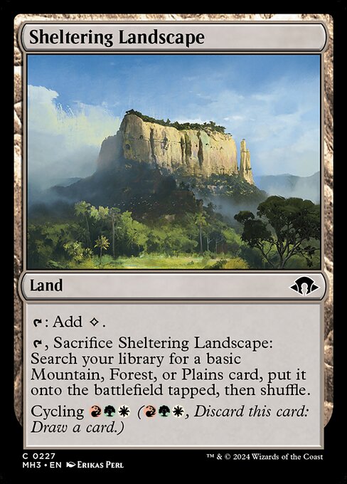 Sheltering Landscape (MH3 227) [Modern Horizons 3]
