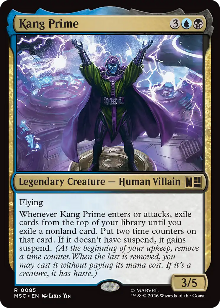 Kang Prime (Surge Foil) [Marvel Super Heroes Commander]