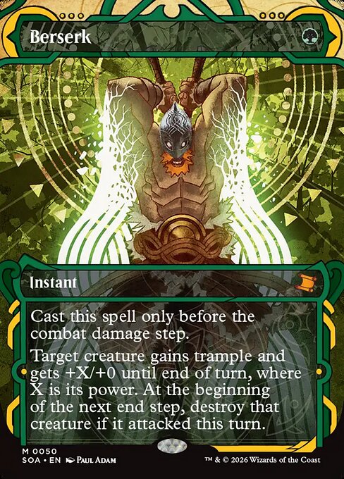 Berserk (SOA 50) [Secrets of Strixhaven Mystical Archive]