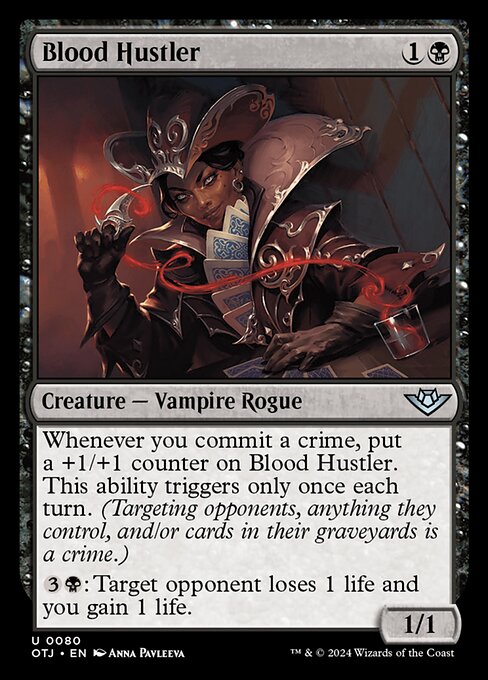 Blood Hustler (OTJ 80) [Outlaws of Thunder Junction]