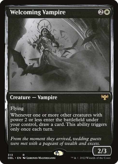 Welcoming Vampire (DBL 313) [Innistrad: Double Feature]