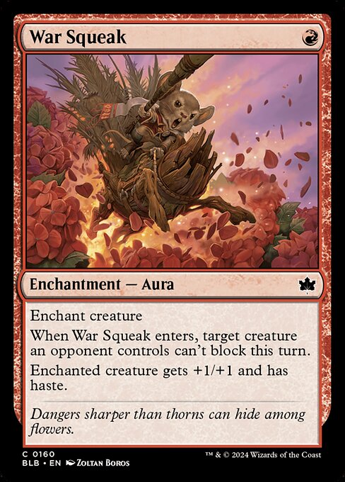 War Squeak (BLB 160) [Bloomburrow]
