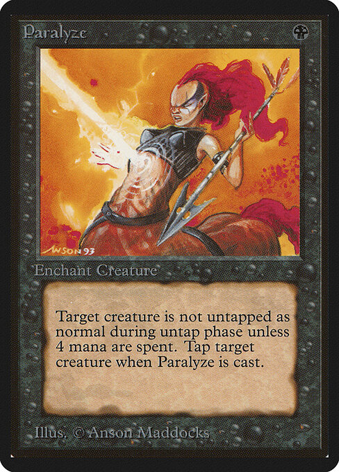 Paralyze (LEB 120) [Limited Edition Beta]