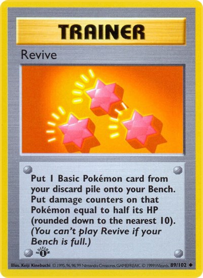 Revive (BSS 089/102) [Base Set (Shadowless)]